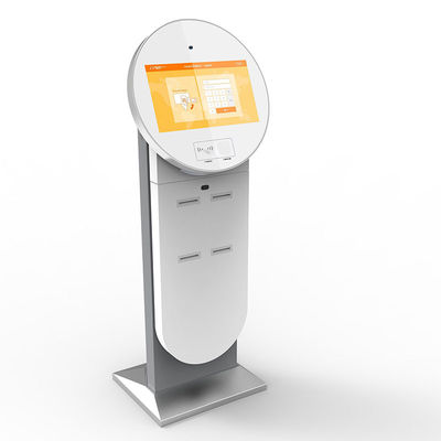 Hotel Check In Kiosk With Printer Card Dispenser Windows System / Android System