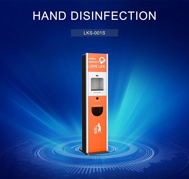 Verticale Purell-van de de Tribuneautomaat van het Handdesinfecterende middel Antibacteriële de Handdesinfectie