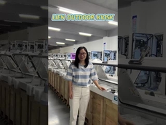 Buitenkiosk voor zelfbetaling