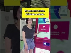 Kiosk voor bioscoopbiljetten