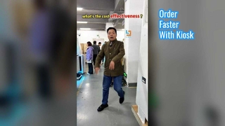 Selfservice bestelkiosk verhoogt de verkoop