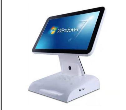 De Basispos van de aluminiumlegering Kassa POS allen in Één Touchscreen Computer