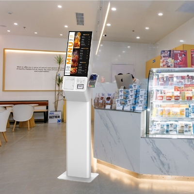 21.5 inch Android Linux Windows Touchscreen Zelf bestellen Pos Terminal Digitale zelfbediening Betaalkiosk