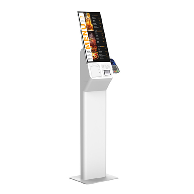 Zelfbestelkiosk Android 21.5 inch Fast Food Touch Screen Printer Zelfbestelkiosk