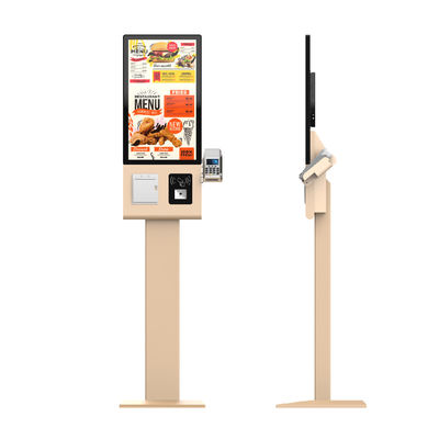 Zelf bestellen aanraakscherm Informatie Kiosk Floor Standing Voor Windows En Android Platforms