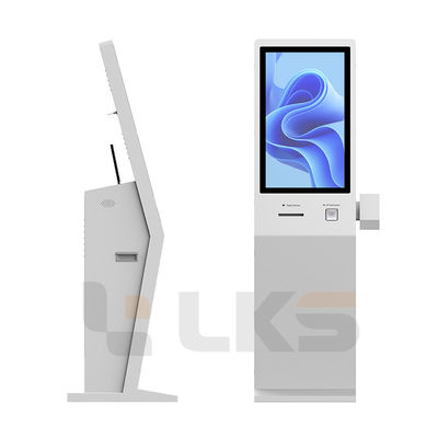 32 inch LCD touchscreen zelf-inchecken kiosk voor luchthaven ziekenhuis kerk hotel en evenementen bezoekers zelfregistratie