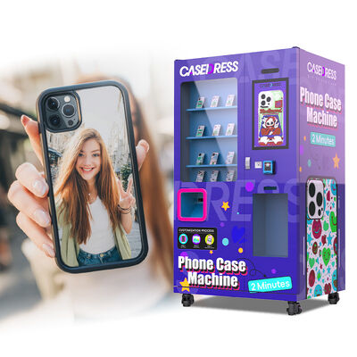 Automatisch telefoonhoesje Aangepaste drukmachine Supermall Openbare ruimtes gebruiken