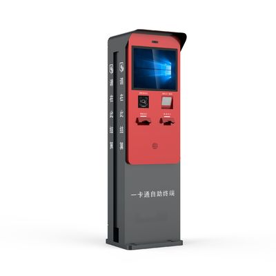 Openlucht van het het Hoogtepuntscherm van het 19 Duimtouche screen Waterdichte het Parkerenkiosk voor Contante betaling